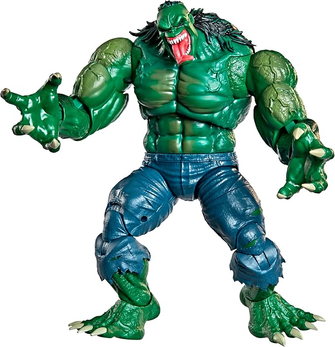 Marvel Legends Series Hulk 2099, Hulk 2099 Comics Collectible 6-Inch Scale Action Figure Set