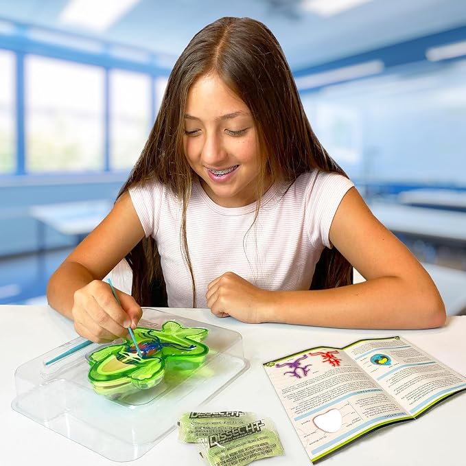 Dissect-It Upgraded Frog Dissection Toy Kit, Lab Experience Simulation Toys, STEM Toys for Animal Science, Anatomy, and Home Learning