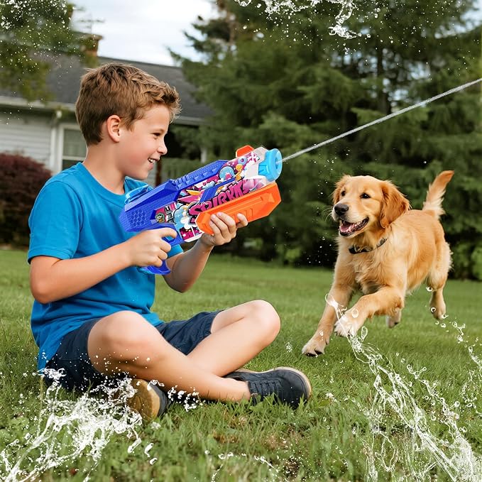 Water Gun for Adults Kids: 600CC 6 Pack Squirt Blasters Super Water Guns for Adults Kids,Water Gun Outdoor Toys High Capacity Summer Soaker for Swimming Pool Beach Fighting, Long Shooting Distance