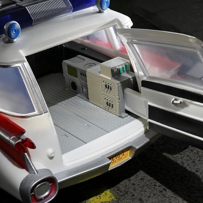 Ghostbusters Plasma Series Ecto-1 (1984), 1:18 Scale Toy Car, Toys for Ages 14+ (Amazon Exclusive)