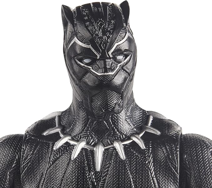 Marvel Avengers Titan Hero Series Black Panther Action Figure, 12-Inch Toy, Inspired By Marvel Universe, for Kids Ages 4 and Up