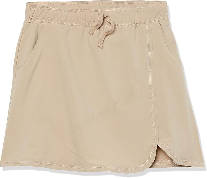 Nautica girls School Uniform Pull-on Scooter Skirt With Undershorts, Knit Waistband & Functional Pockets