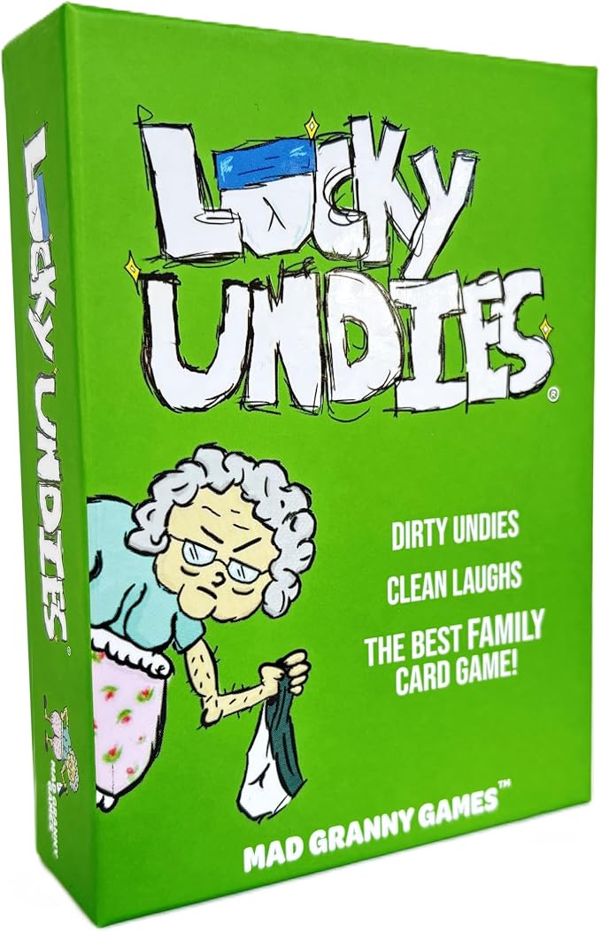Hilarious Family Card Game for Kids, Teens & Adults | Fast-Paced Party Game for 2–5 Players, Ages 8+ | Quick 10–15 Minute Game Night by Mad Granny Games