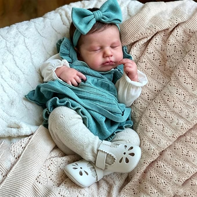 Zero Pam Reborn Baby Dolls-20 in Reborn Baby Dolls Full Body Girls, Real Life Reborns Dolls, Realistic Babys Doll with Accessories