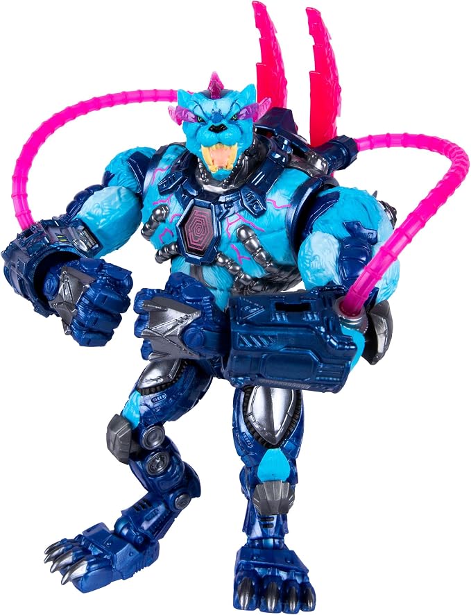 MrBeast Lab Platinum Series 6" Berzerker Beast Titans Collector Figure | Four Horsemen Studios collaboration with 34-point poseability adds depth for articulated action figures for collectors