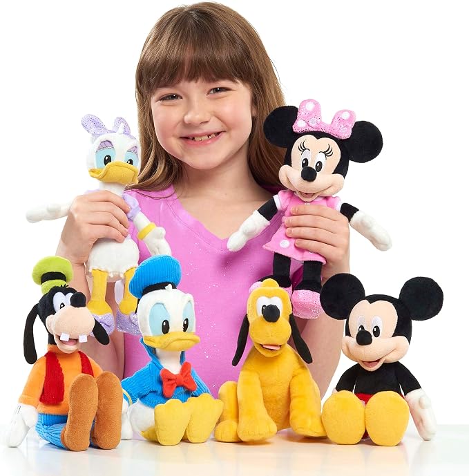 Disney Junior Mickey Mouse Small Plushie Stuffed Animal Daisy Duck