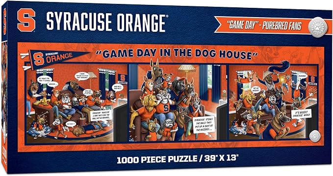 YouTheFan NCAA Game Day in The Dog House - 1000pc Puzzle