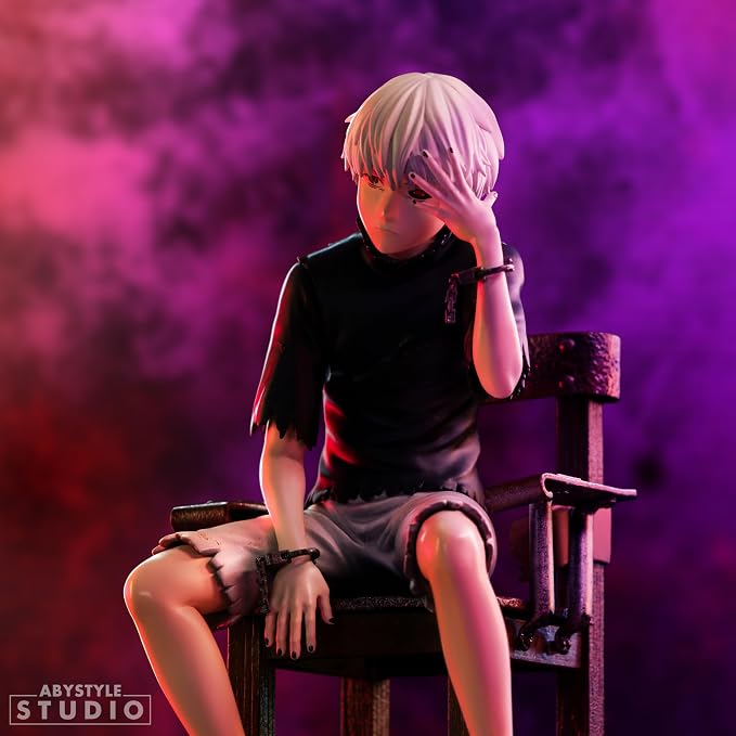 ABYSTYLE Abysse Corp Tokyo Ghoul Kaneki 1:10 Scale Printed PVC Action Figure Gift Boxed