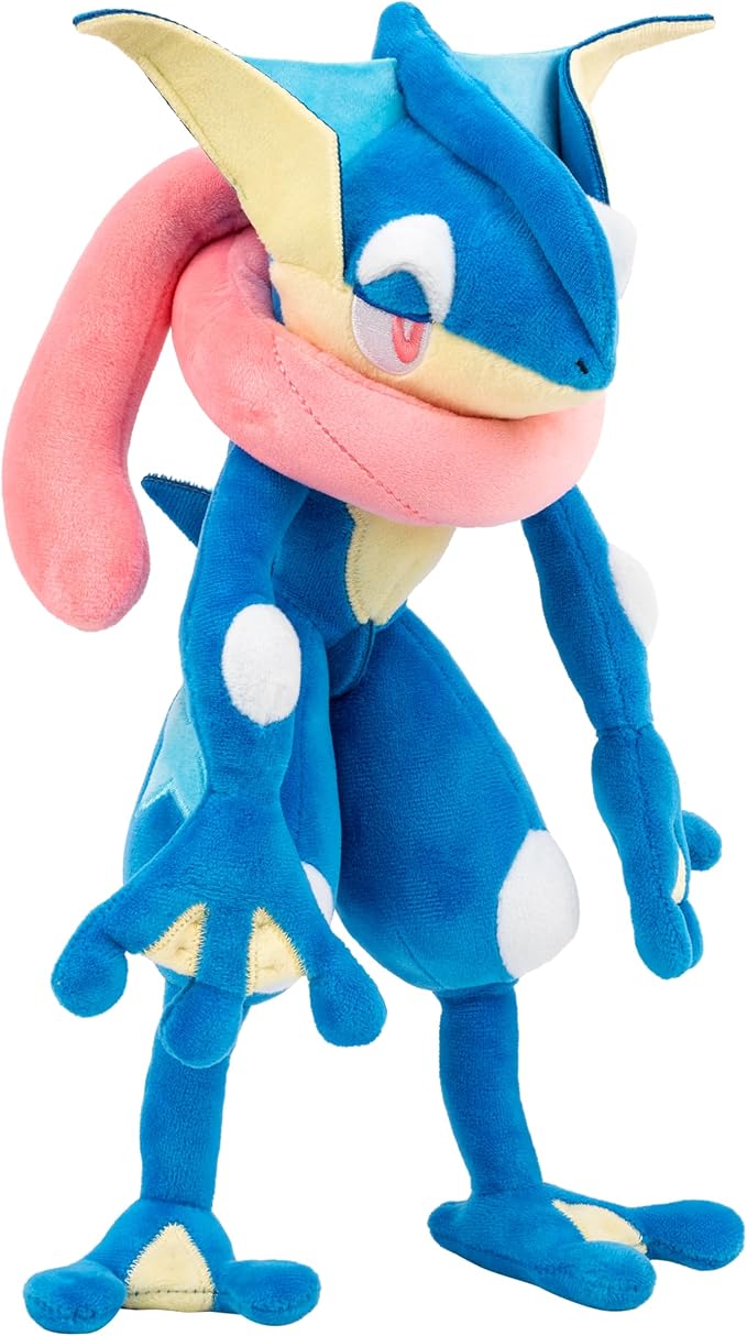Pokemon Greninja Plush - 12-Inch Soft Plush with Authentic Details