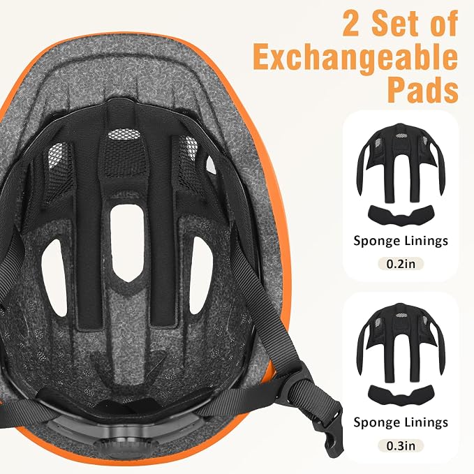 Kids Bike Helmet for Toddlers, Boys and Girls, Lightweight & Adjustable for Age 1-3-8, Multi-Sport Helmet for Bicycle, Kick Scooter, Skateboard, Roller/Inline Skate