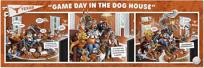 YouTheFan NCAA Game Day in The Dog House - 1000pc Puzzle