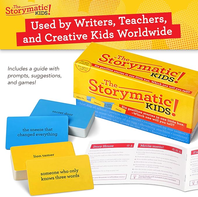 Storymatic Kids – Writing Prompts for Young Writers – Storytelling Games – Teacher Tool