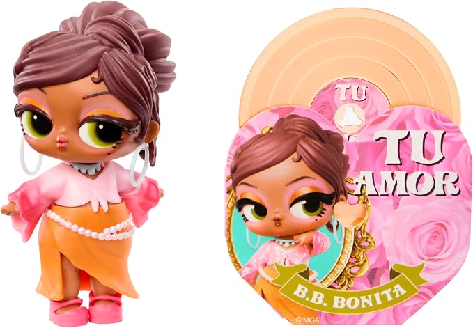 LOL Surprise Music Festival – Dolls with Collectible Vinyl Albums, Interactive Unboxing, 7 Total Surprises – Collect All 8 Unique Styles! Gift for Kids Ages 4+