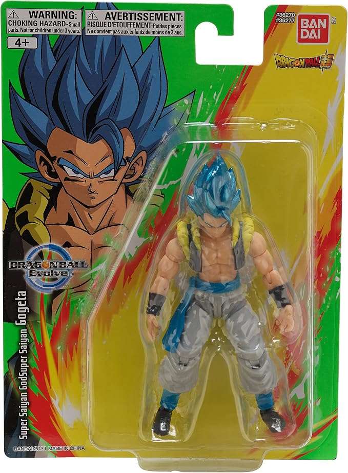 Bandai America - Dragon Ball Evolve 5 Action Figure Super Saiyan Blue Gogeta