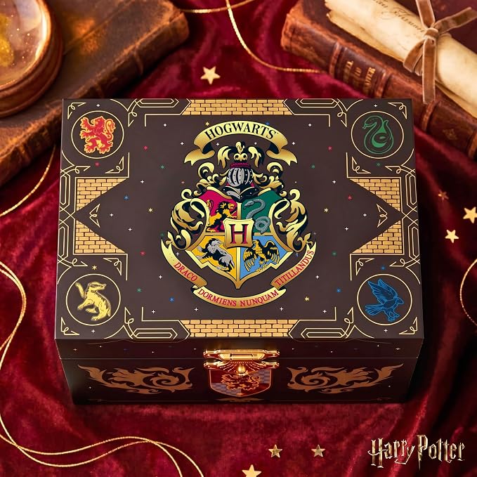 Harry Potter Jewelry Box for Girls Musical Jewelry Box with Spinning Figurine, Harry Potter Toys for Kids Ages 3-7