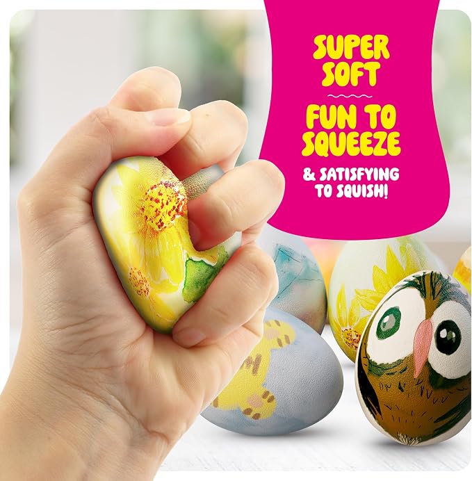 Taba Squishy Making Kit for Kids - Gifts for Girls - Kids Crafts - 6 7 8 9 10 11 12 Year Old Girl Birthday Gift - Squishies Craft Kits - Arts and Crafts for Kid for 8-12 - Toys for Girls (Easter)