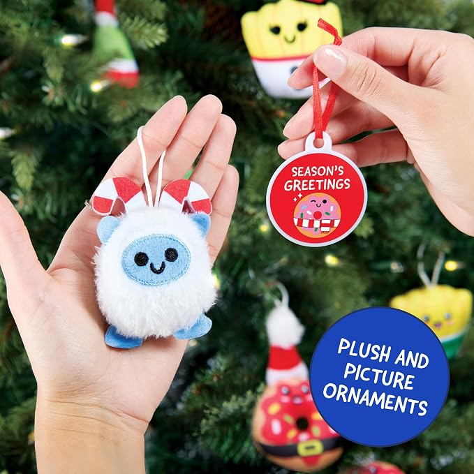 Emotional Support Advent Calendar by Relatable, Includes Mini Plush Toys and Ornaments, Fun and Stocking Stuffer for Loved Ones of All Ages, Includes 24 Ornaments in Countdown Calendar