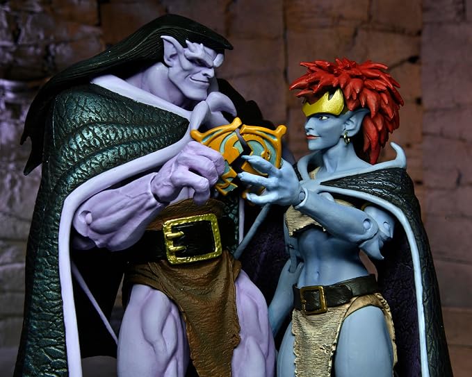 NECA Collectible 2-Pack Gargoyles: Vows Ultimate 7" Scale Action Figures - Goliath and Demona