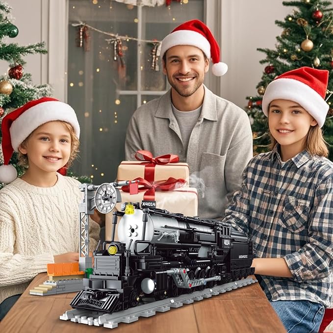 City Train Building Set for Adults,Stem Train Building Toy Sets for Boys and Girls 8-14 Years Christmas,Birthday Gifts 1246 PCS