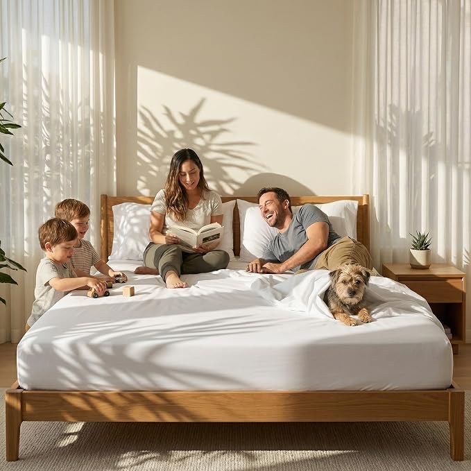 Queen Size Sheets Set, 4-Piece Premium Egyptian Long-Staple 100% Cotton Bedding Set, Single-Ply Luxury Sateen Weave Hotel Quality Sheets, Soft & Breathable, 15” Deep Pockets, Blush Pink