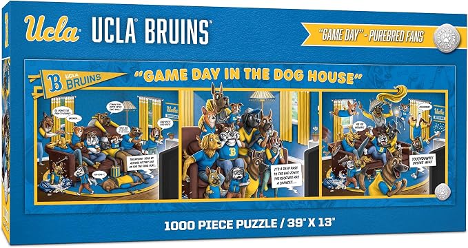 YouTheFan NCAA Game Day in The Dog House - 1000pc Puzzle
