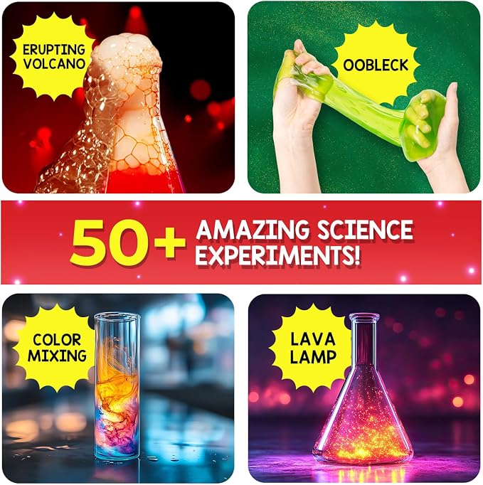 Smartivity My First Science Experiment Kit for Kids Ages 6, 7, 8, 9, 10, 11, 12 Years | 50+ Experiments I Christmas, Birthday Gift I Science Projects for Boys & Girls, STEM Toys for 6 to 12 Years