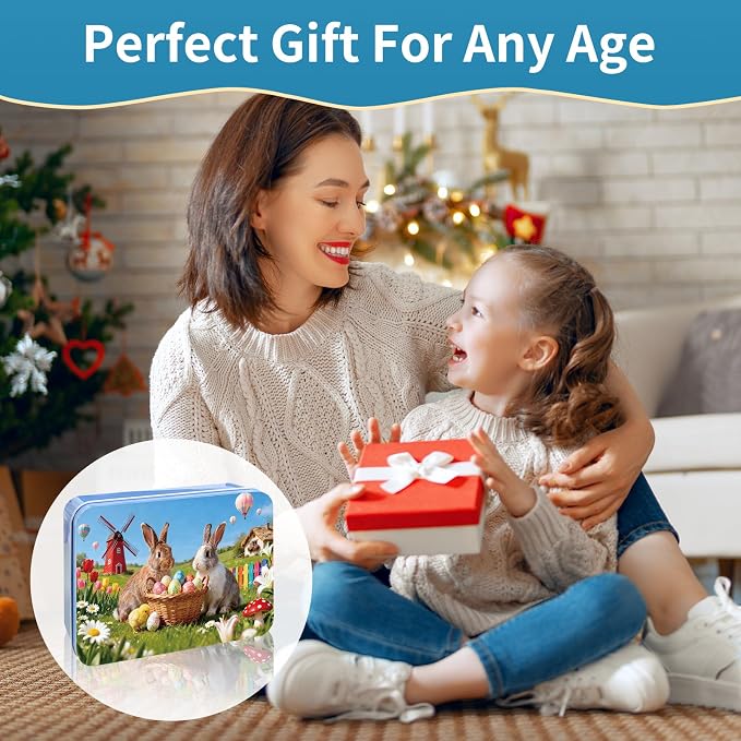 100 Pieces Puzzles for Kids Ages 4-8, Rabbit Educational Kids 100 Piece Puzzle, Children Jigsaw Puzzles Kids Puzzles, Educational Learning Puzzle Toys for Girls and Boys