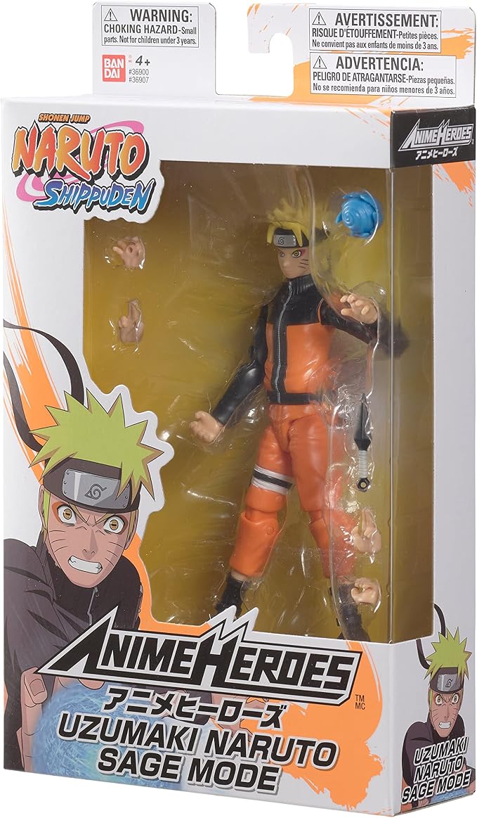 ANIME HEROES - Naruto Shippuden - Naruto Uzumaki Sage Mode Action Figure