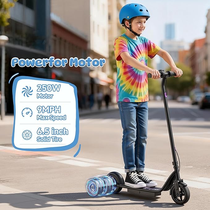 Aovowheel Electric Scooter for Adults, Folding E Scooter with 350W/500W Motor 16/24 Mph Top Speed, Max 19-23 Miles Long Range, 8.5''/10''/14''Tires Commuting Scooters with Dual Brakes System, APP