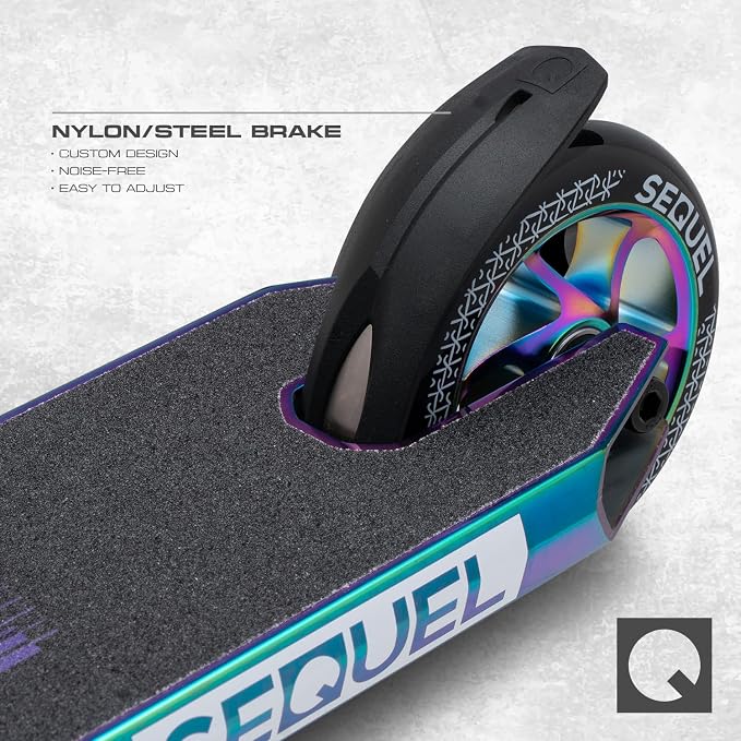 Sequel Ignite Pro Scooter, Pro Stunt Scooter Complete Trick Scooter for Kids 8+, Beginner Skatepark BMX Scooter