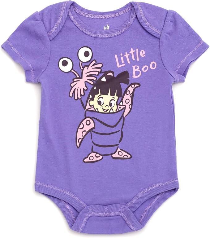 Disney Cosplay Baby Bodysuit and Hat Set Newborn to Infant Sizes (Newborn - 24 Months)