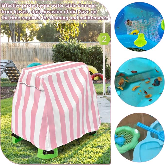 Okcool Kids Water Table Cover Fit Water Table,Outdoor Water Table Toys Cover, A Wide Selection of Cute Colors and Patterns