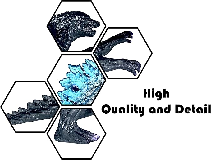 TwCare Set of 8 King Kong vs Godzilla Toys Movable Joint Action Figures King of The Monsters Birthday Dinosaur Kid Gift Cake Toppers