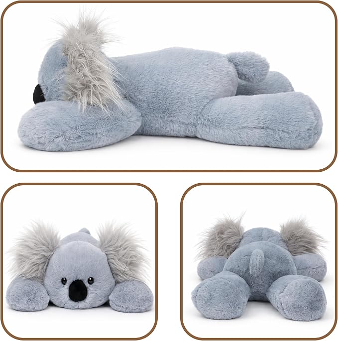 Weighted Koala Stuffed Animal Soft Weighted Plushes Cute Koala Plush Toy Birthday Gifts for Kids Boys Girls Adults (20" 4 lbs)