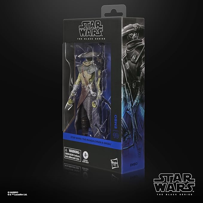 STAR WARS The Black Series Embo, The Mandalorian & Grogu Premium Collectible 6 Inch Action Figure
