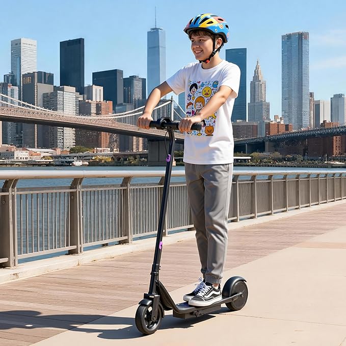 Aovowheel Electric Scooter for Adults, Folding E Scooter with 350W/500W Motor 16/24 Mph Top Speed, Max 19-23 Miles Long Range, 8.5''/10''/14''Tires Commuting Scooters with Dual Brakes System, APP