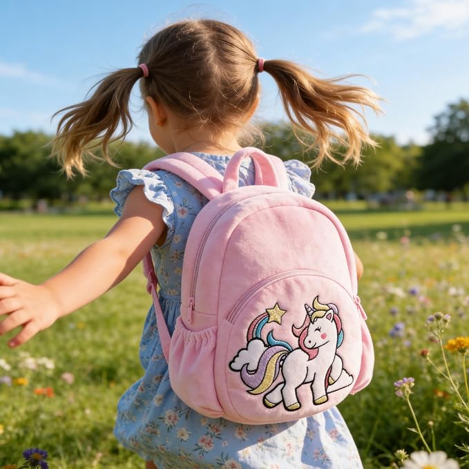 Lazada Toddler Backpack for Kids Unicorn Backpacks Cloud Pink for Age 3+