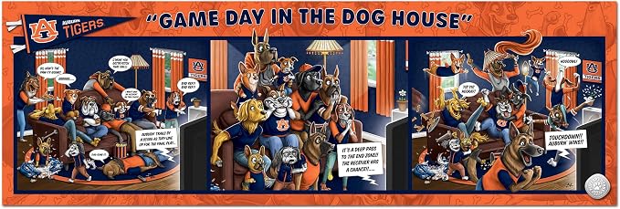 YouTheFan NCAA Game Day in The Dog House - 1000pc Puzzle