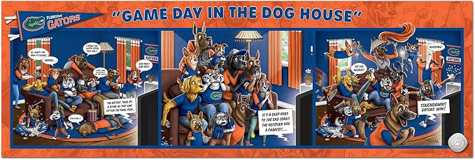 YouTheFan NCAA Game Day in The Dog House - 1000pc Puzzle