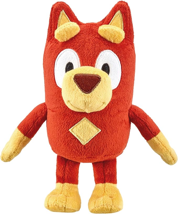 Bluey Friends 3 Pack Plush, 6.5-7.5"/ 16-23 cm Tall Plush Toys (Rusty, Lila, and Snickers)