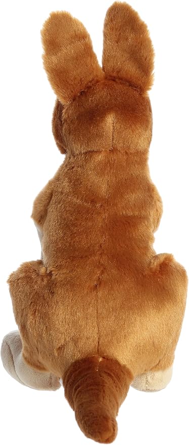 Aurora® Adorable Flopsie™ Kangaroo Stuffed Animal - Used to Create Imaginative Play Adventures - Perfect for Birthdays, Kids and Adults, All Ages - Brown 12 Inches