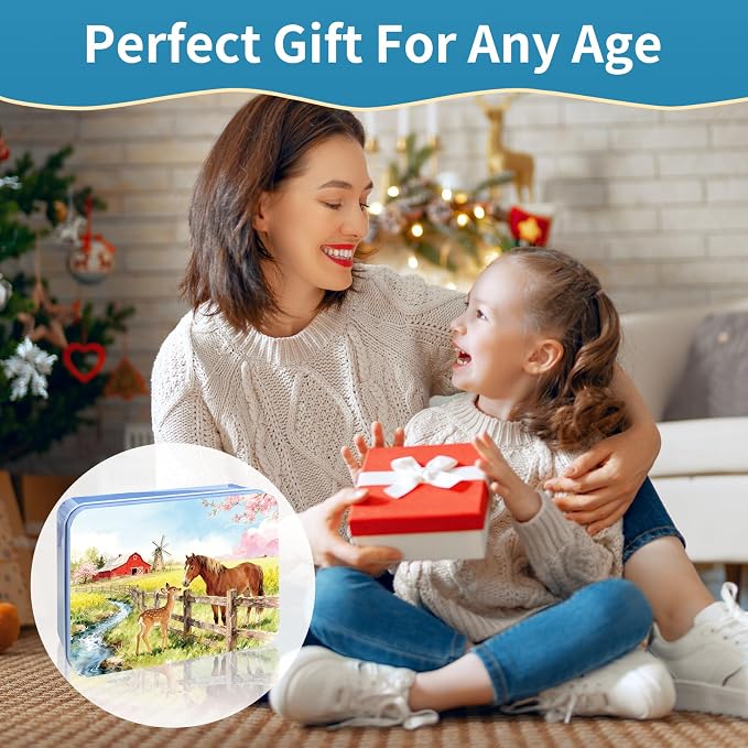 100 Pieces Puzzles for Kids Ages 4-8, Sika Deer Educational Kids 100 Piece Puzzle, Children Jigsaw Puzzles Kids Puzzles, Educational Learning Puzzle Toys for Girls and Boys