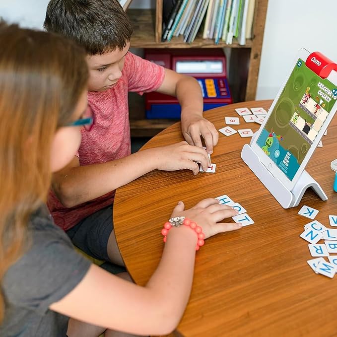 Osmo Genius Starter Kit for Kids Ages 6–10 | 7 Educational Learning Games | iPad Compatible | Educational STEM Learning System | Base Included (7 Games iPad)