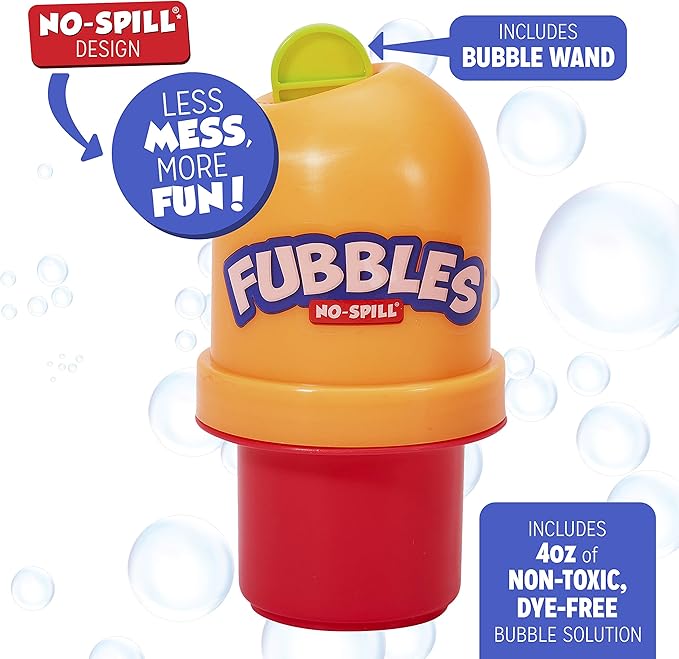Little Kids Fubbles No-Spill Bubble