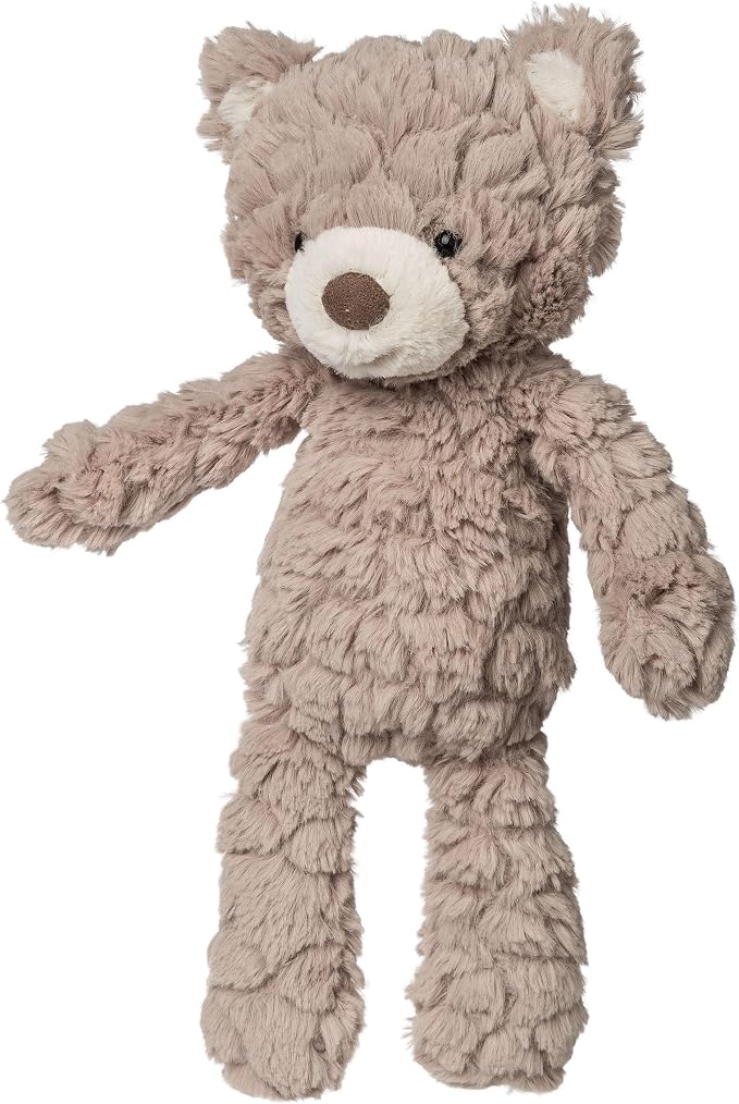 Mary Meyer Teddy Bear - Putty Collection Super Soft Stuffed Animal Plush Classic Toy Plushie, 11" Small, Tan