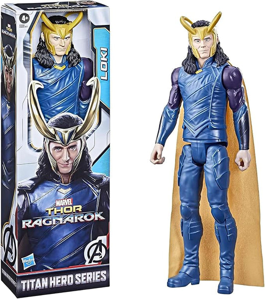 Marvel Avengers Titan Hero Series Collectible 12-Inch Loki Action Figure, Toy for Ages 4 and Up