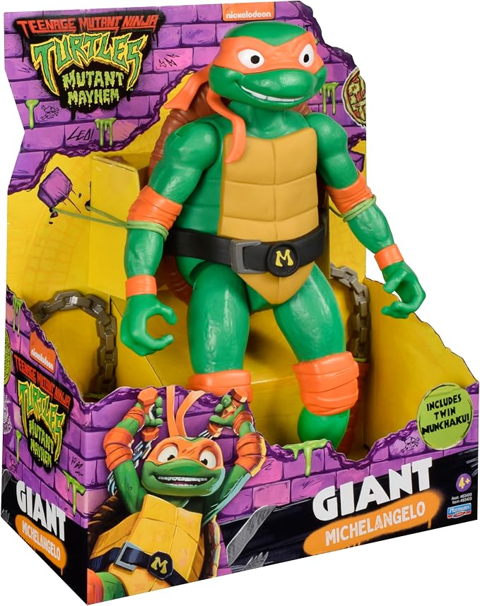 Teenage Mutant Ninja Turtles Movie 12" Michelangelo Giant Figure