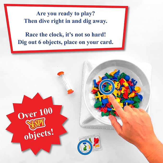 Briarpatch University Games I Spy Dig in Game, Grades K+ (UG-06101)