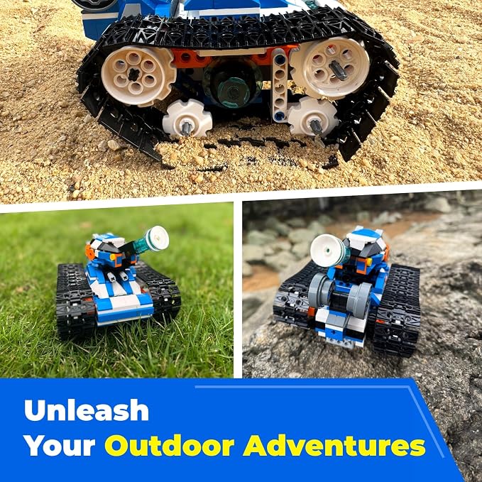 Apitor STEM Robot Toy 6-in-1 Robot Building Kit for Boys Age 8-12, APP Remote Control STEM Coding Toys, Educational Robotics Gifts for Boys Girls Kids Ages 7 8 9 10 11 12 (480 Pieces)