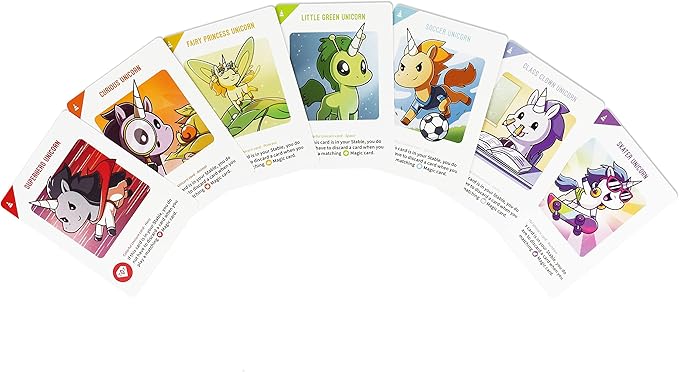 Unstable Games - Unstable Unicorns for Kids Edition Base Game - A strategic card game for Kids!
